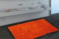 Kúpeľňová predložka Corall oranžová