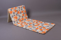 plážové ležadlo KVETY oranž